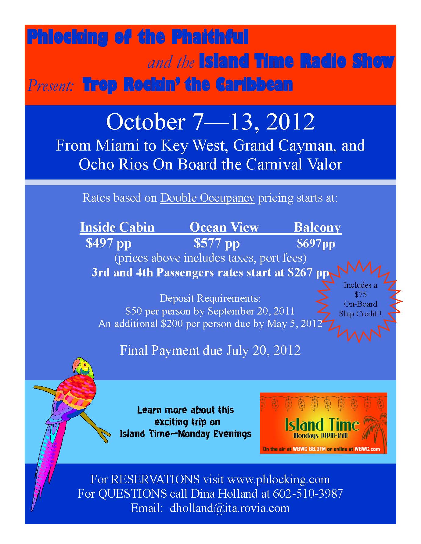 cruise flyer